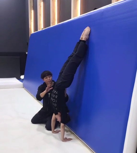 ブランクを経てレッスンを再開する様子