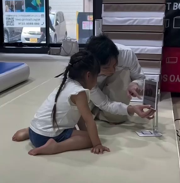 はじめてレッスンを体験するお子様