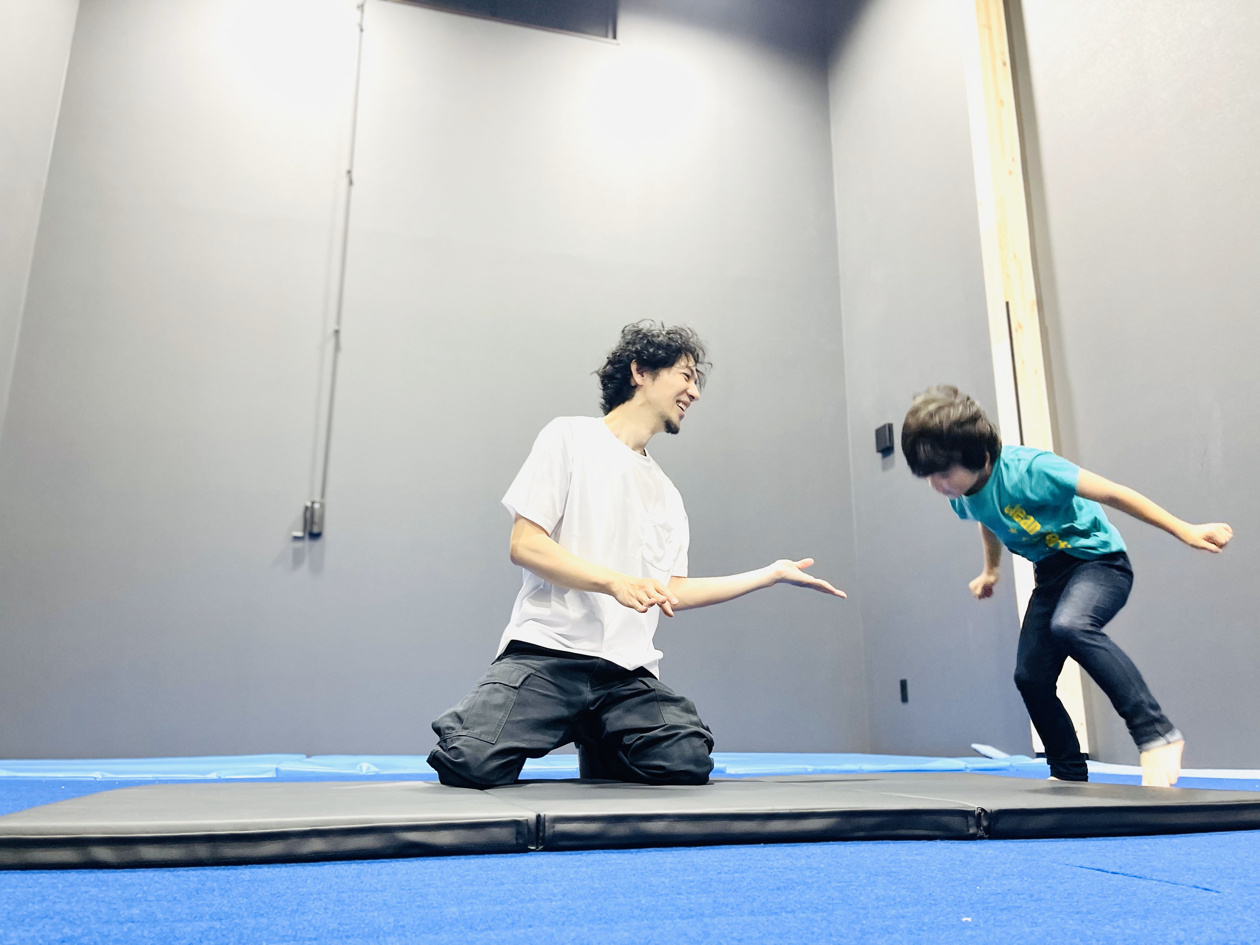 楽しむ子どもたち